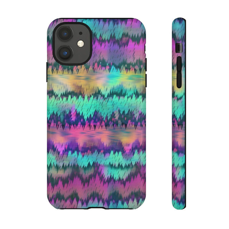 Kleurrijk Glitch Patroon Abstract Design