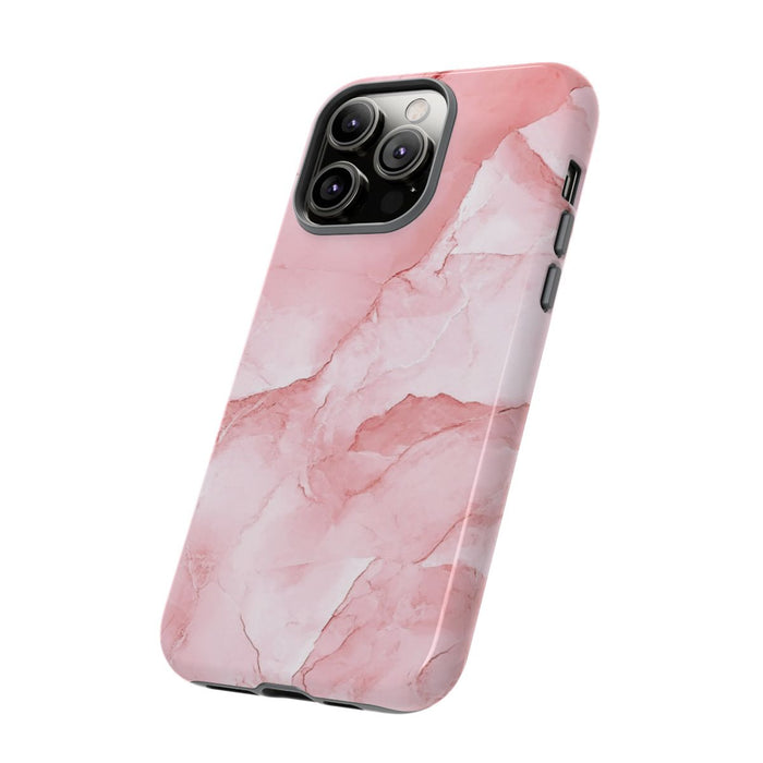 Roze Marmerstructuur met Glanzende Afwerking