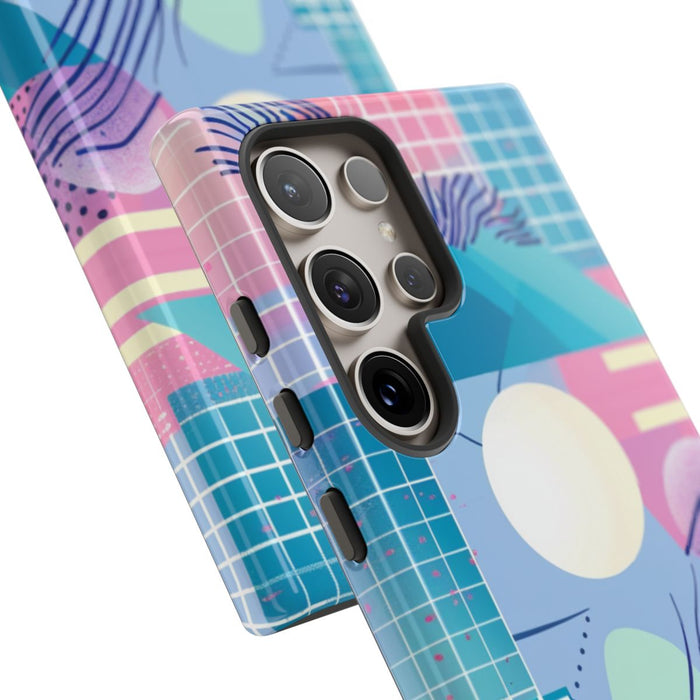 Abstract Geometrisch Patroon in Pasteltinten