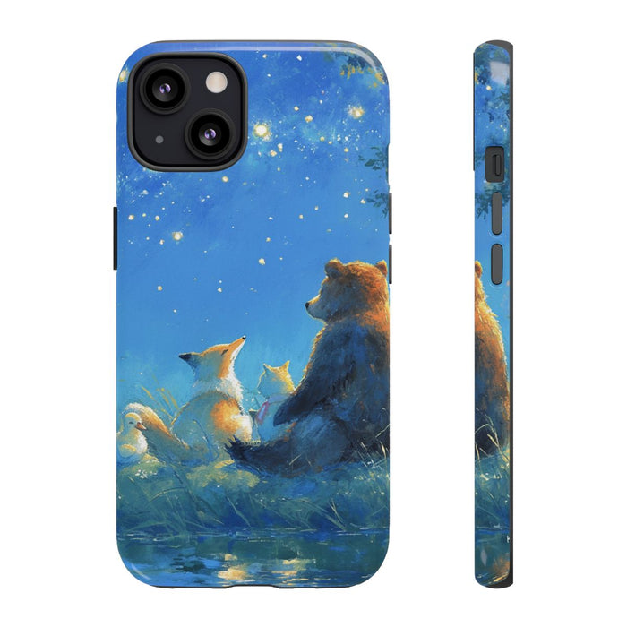 Beer, Vos en Eend Onder Sterrenhemel