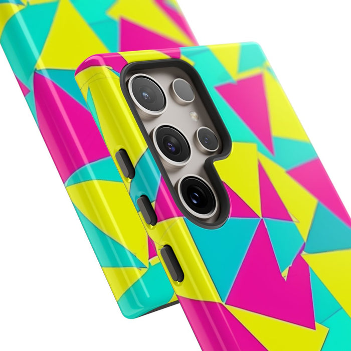 Neon Driehoekenpatroon