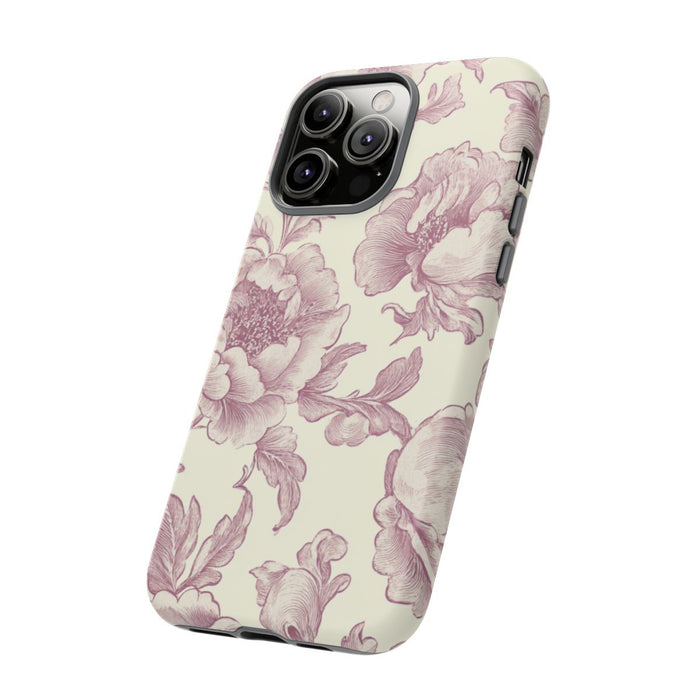 Elegante Victoriaanse Bloemenprint