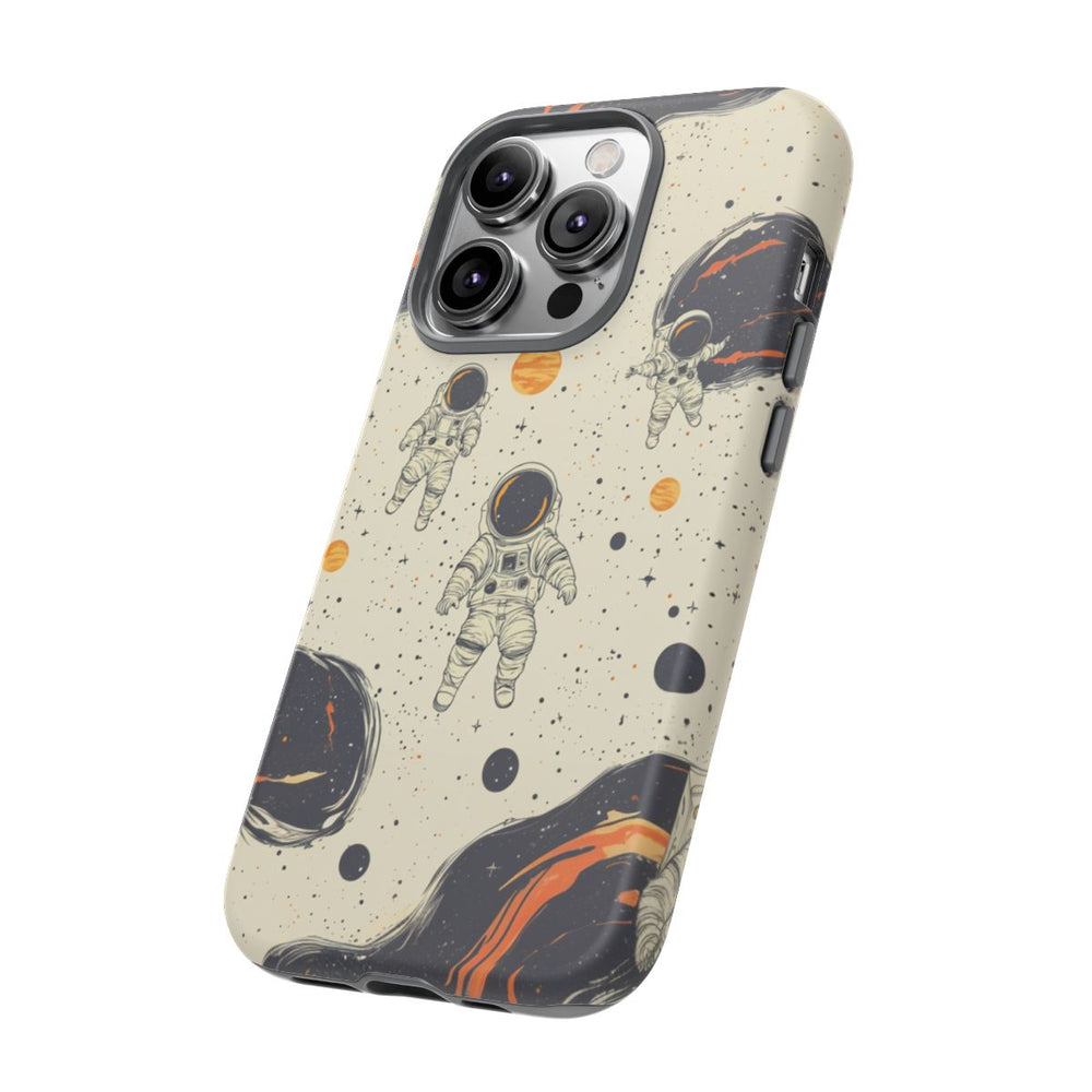 Astronauten en Ruimte-elementen Patroon