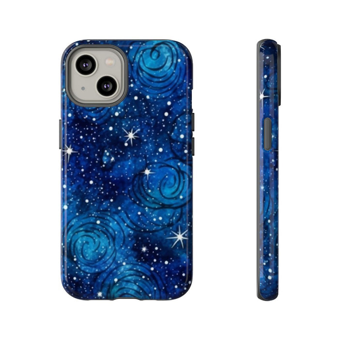 Blauw Sterrenstelsel Patroon