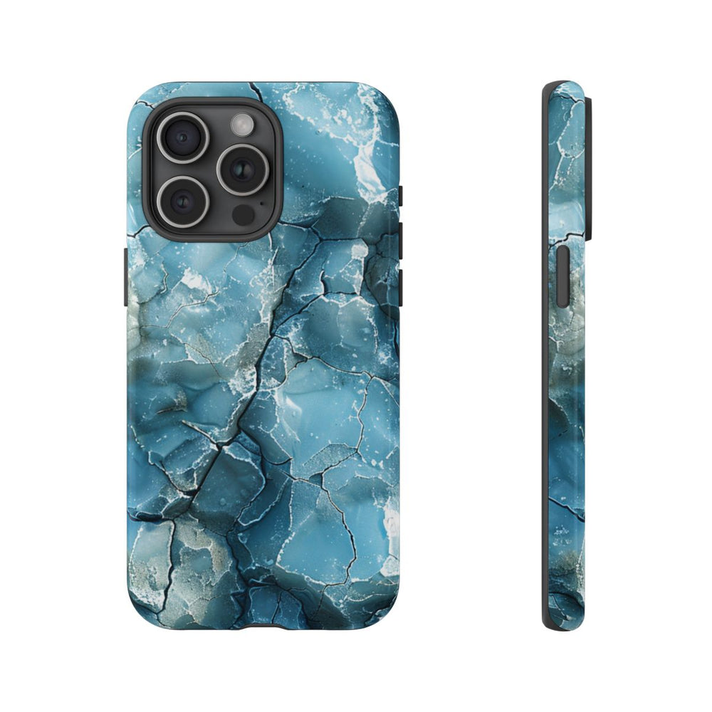 IJzige Fractalstructuur met Grunge