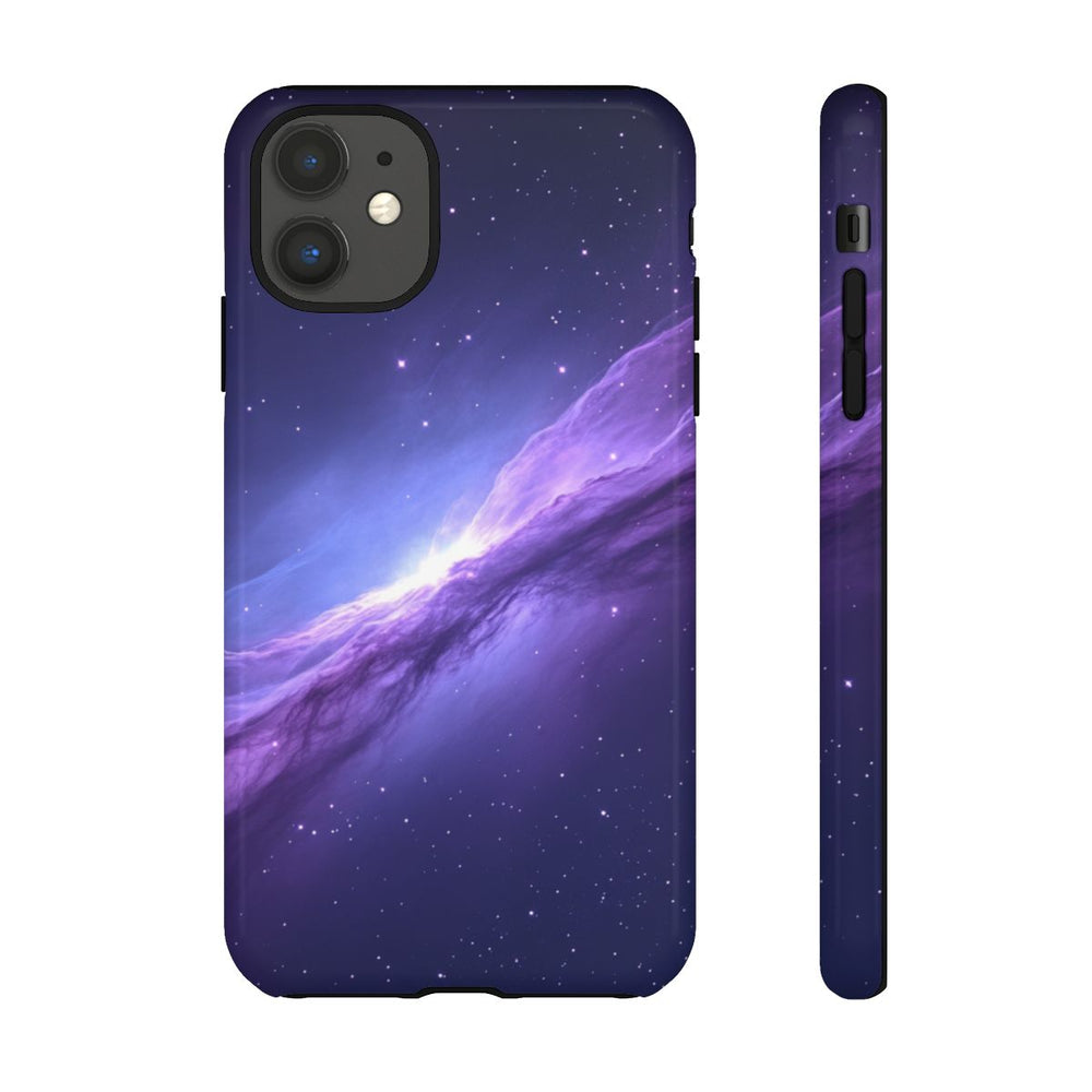 Paarse Kosmische Nevel met Sterrenhemel