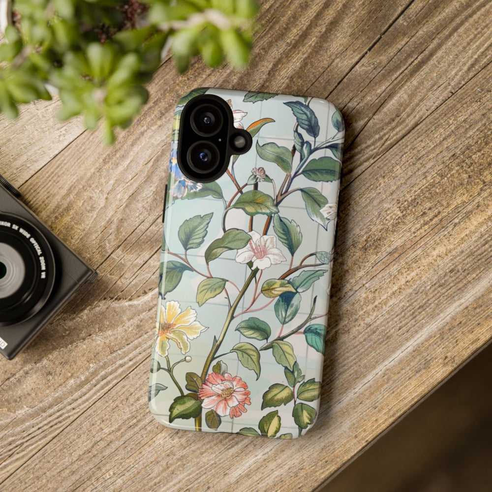 Vintage Bloemenpatroon met Vlinders