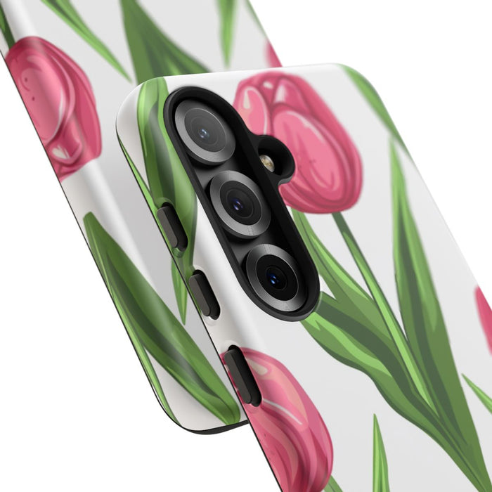 Roze Tulp Bloemenpatroon
