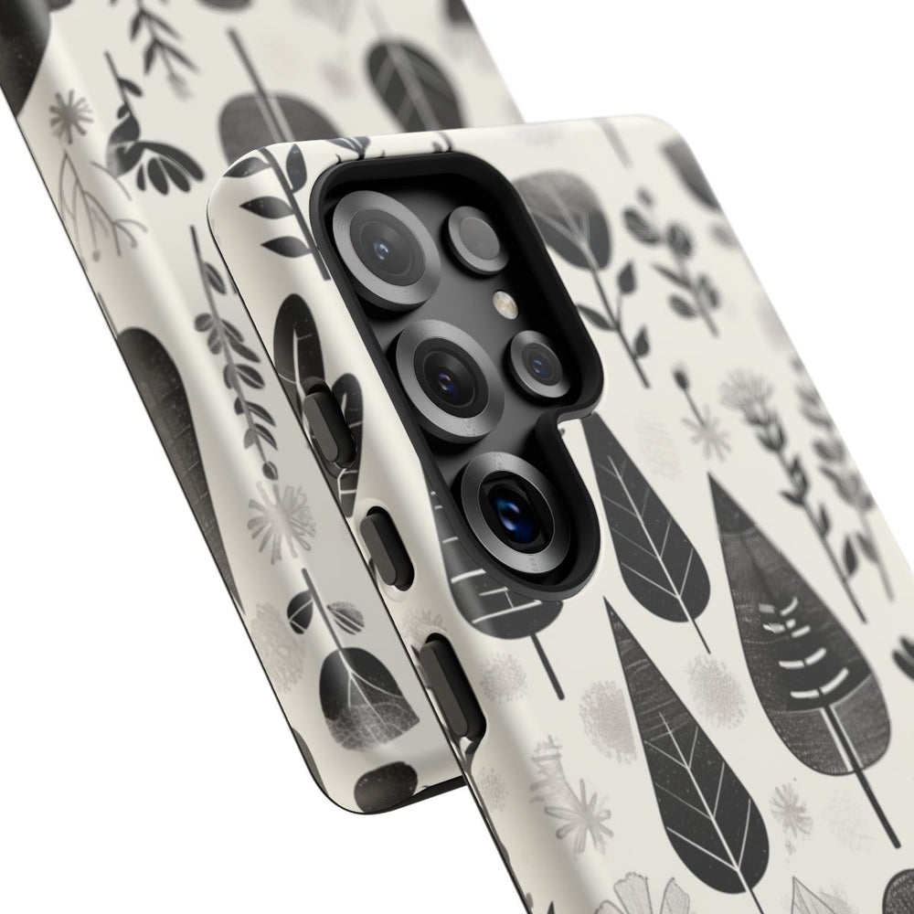 Monochroom Botanisch Patroon