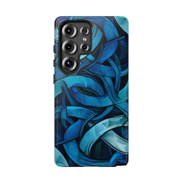 Blauw Keltisch Knoopmotief