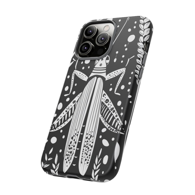 Zwart-Wit Sprinkhaan en Roggepatroon