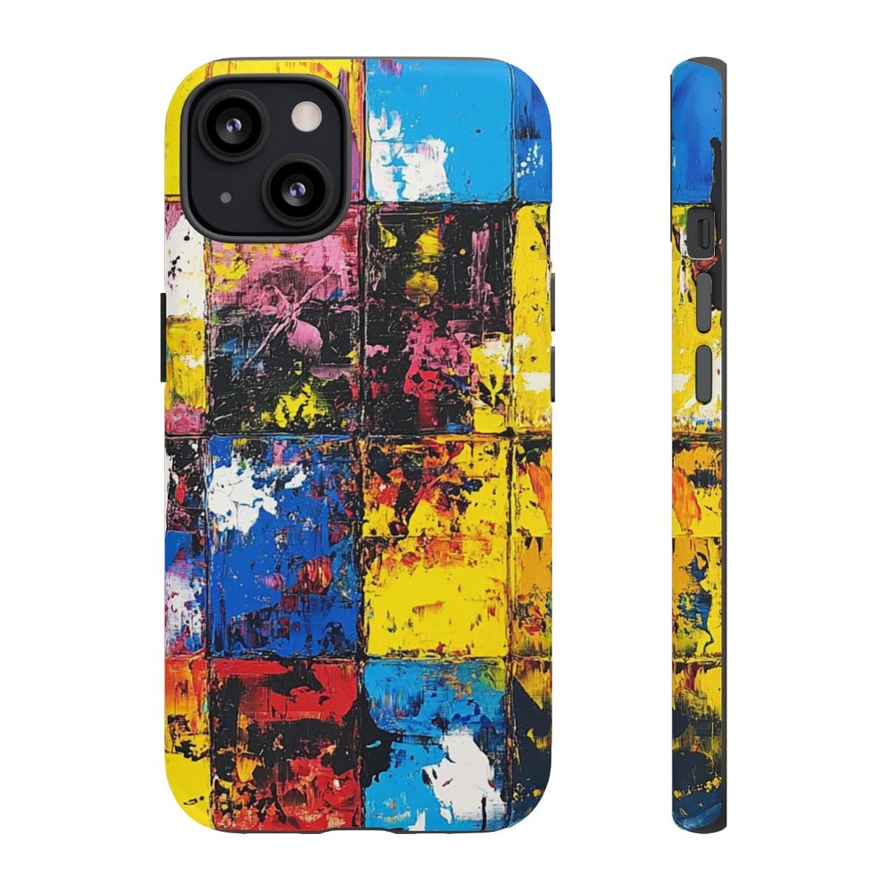 Abstracte Kleurrijke Vierkanten