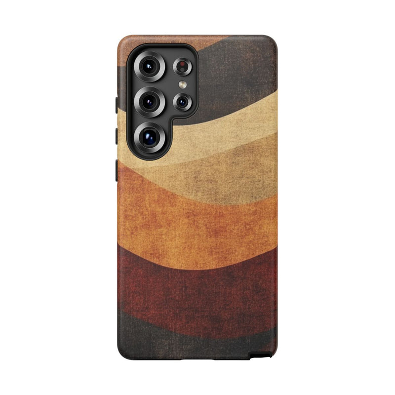 Warme Abstracte Golfpatronen