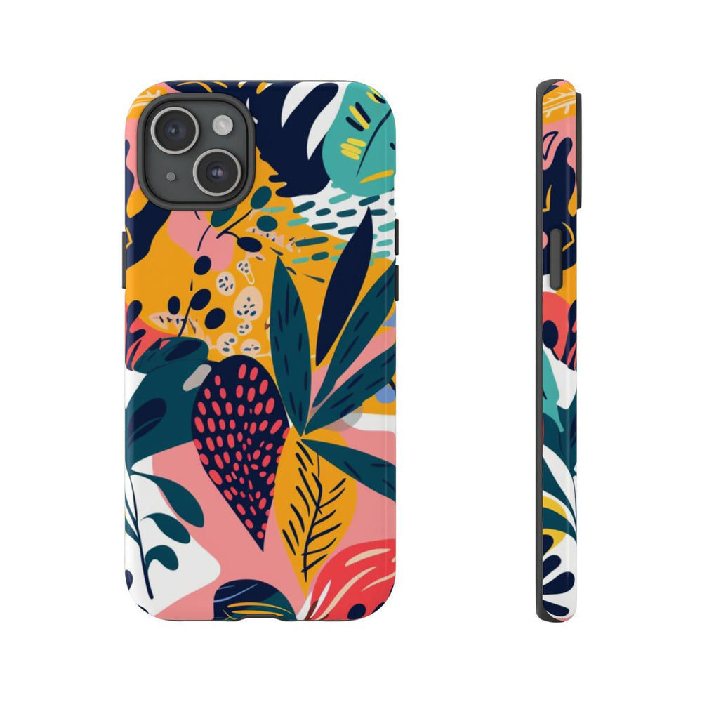 Vrolijk Tropisch Bladerenpatroon