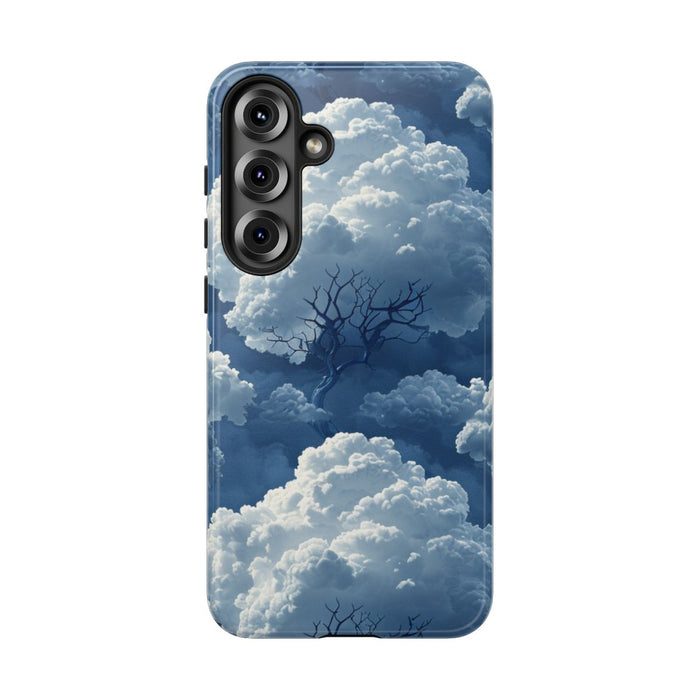 3D Wolken en Boompatroon