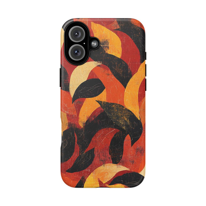 Abstract Herfstbladeren Patroon