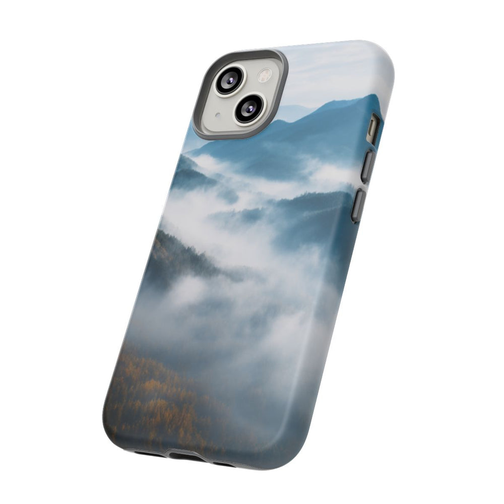 Mysterieus Berglandschap met Mist