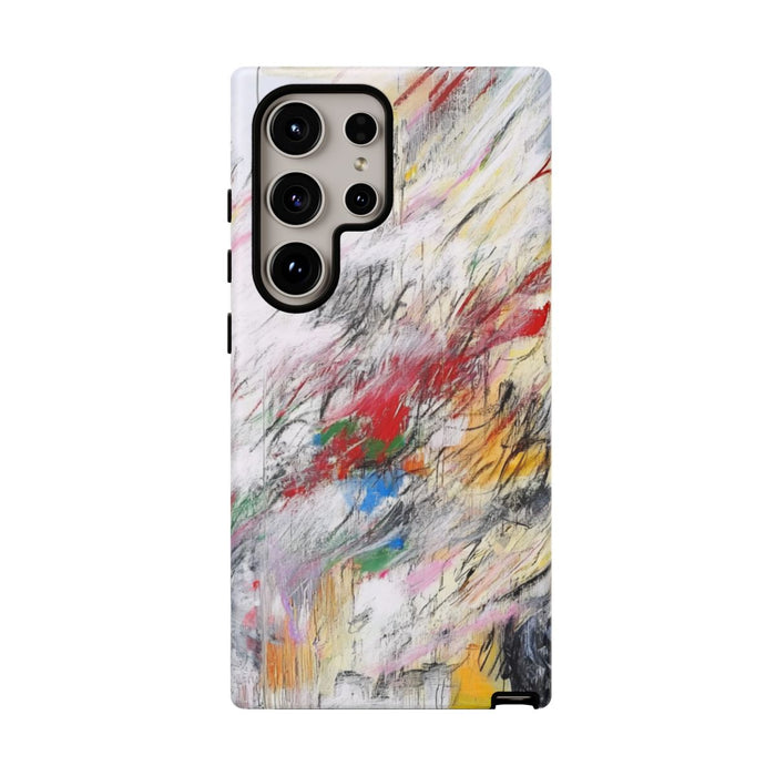 Abstracte Kleurrijke Verfstreken