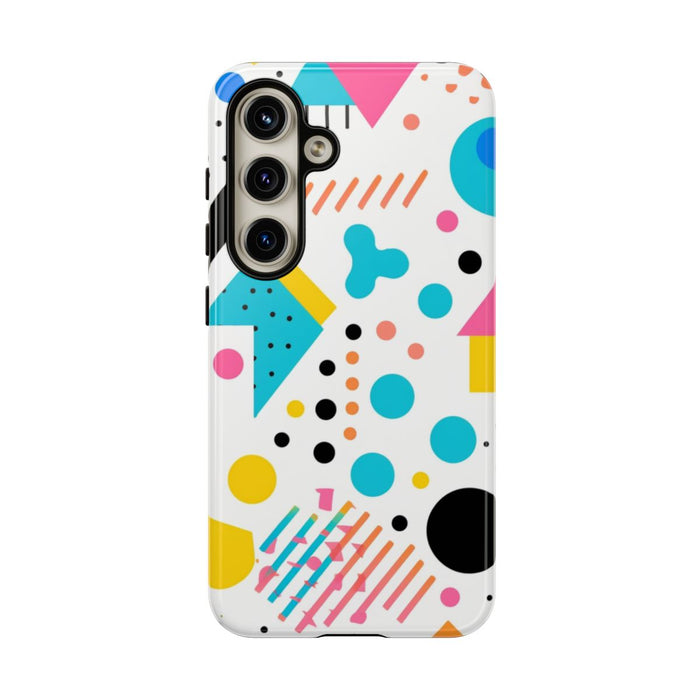 Kleurrijk Memphis Stijl Geometrisch Patroon