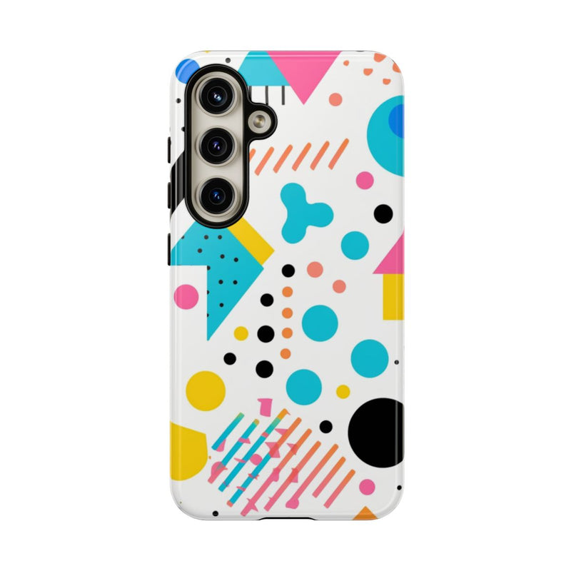 Kleurrijk Memphis Stijl Geometrisch Patroon