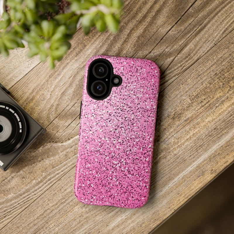 Roze Glitter Sprankelstructuur