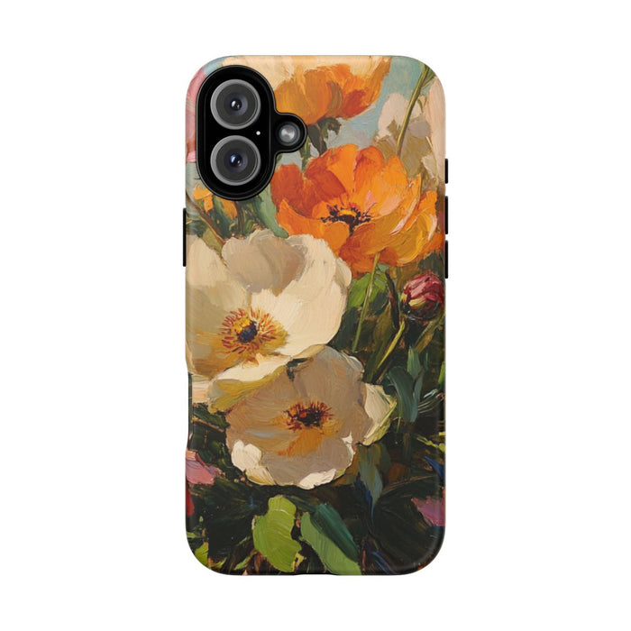 Kleurrijke Bloemen Olieverfschilderij