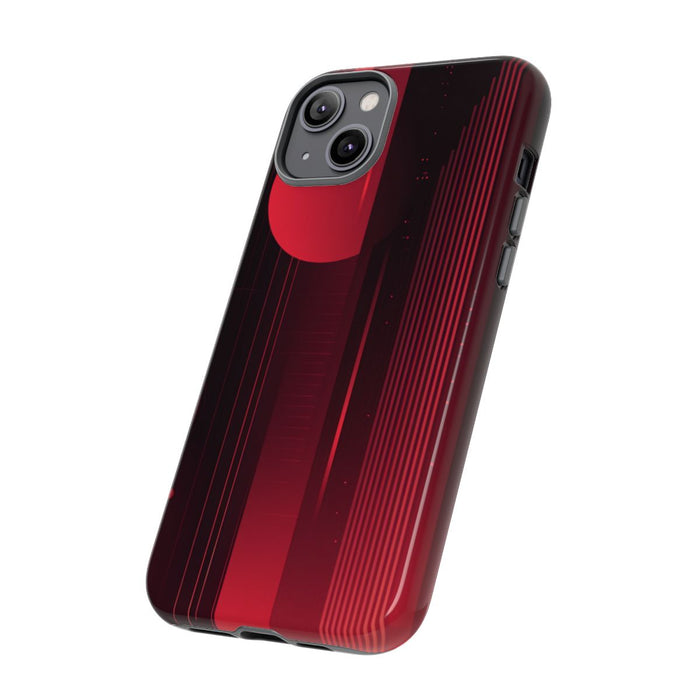 Abstract Rood Geometrisch Ontwerp