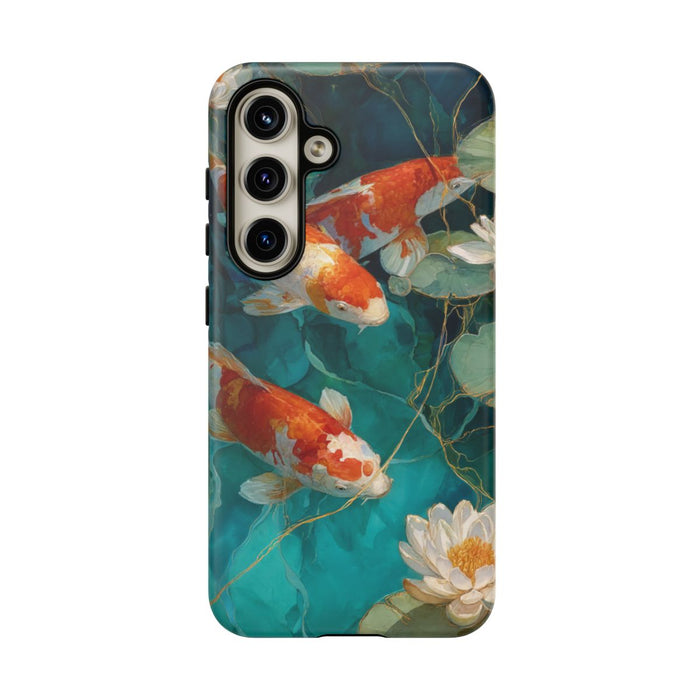 Kleurrijke Koi en Waterlelies