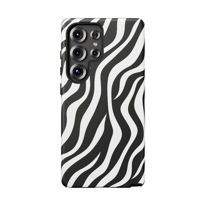 Zwart-Wit Zebra Strepenpatroon