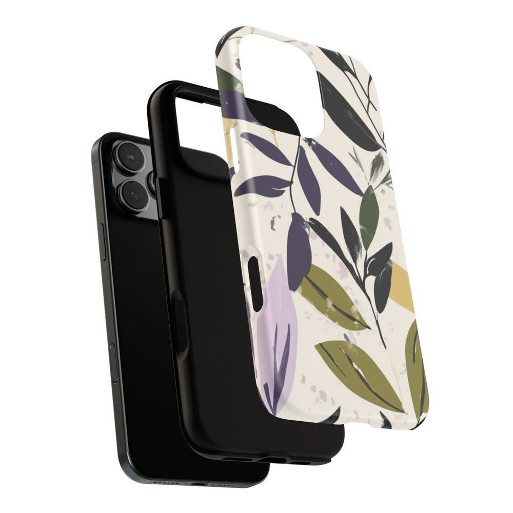 Gestileerd Botanisch Bladerenpatroon