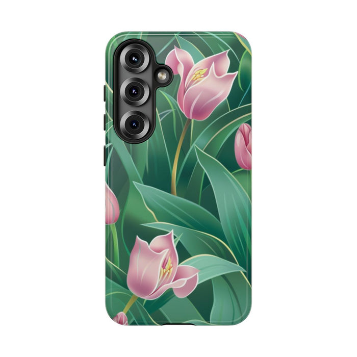 Roze Tulp Bloemenpatroon