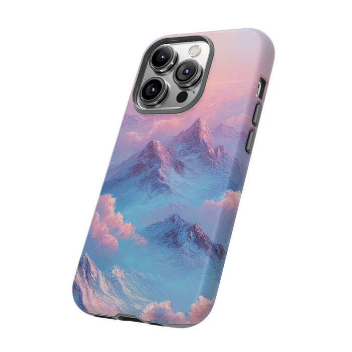 Dromerige Roze en Blauwe Bergen