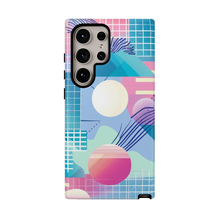 Abstract Geometrisch Patroon in Pasteltinten