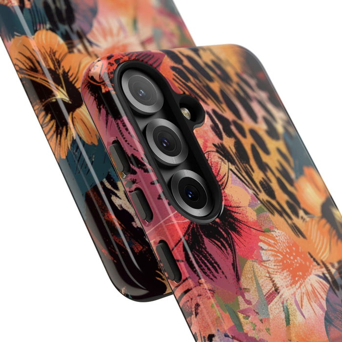 Abstracte Bloemen- en Dierenprint