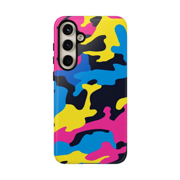 Neon Kleurrijk Camouflagepatroon