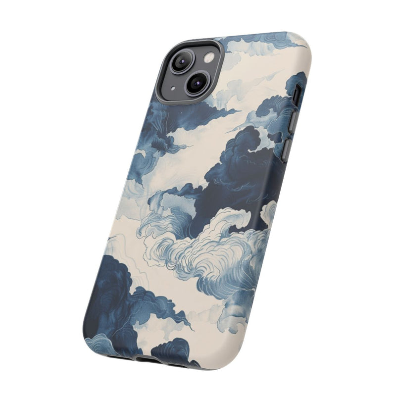Wolken en Lucht Inktillustratie