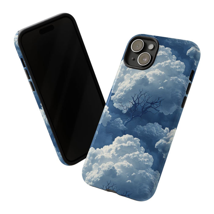 3D Wolken en Boompatroon