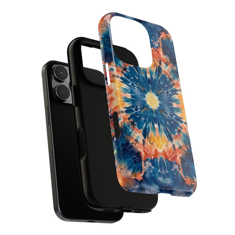 Vrolijk Tie-Dye Mandala Patroon