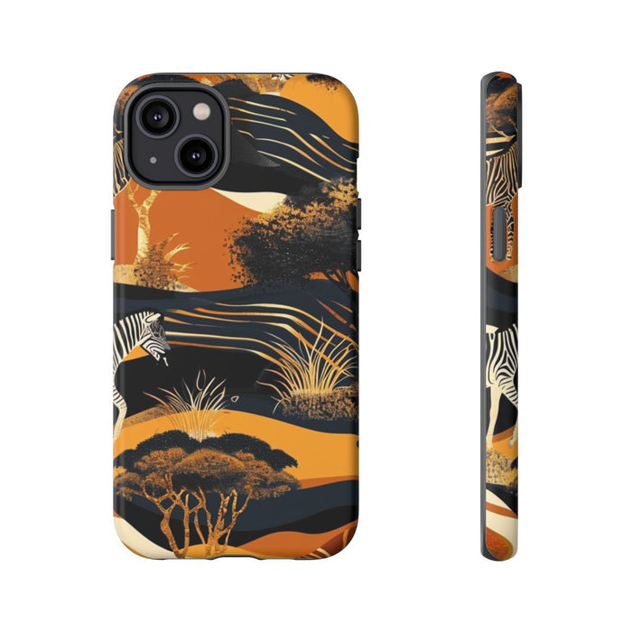Abstract Afrikaans Savanne Zebra Patroon