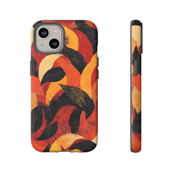 Abstract Herfstbladeren Patroon
