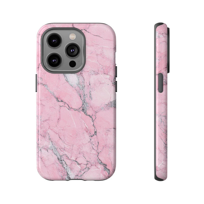 Roze Marmerstructuur met Glanzende Afwerking