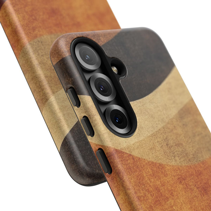 Warme Abstracte Golfpatronen