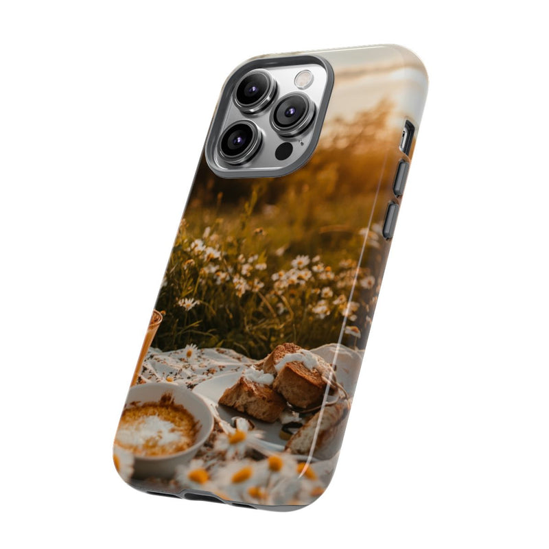 Zonnig Madeliefjesveld Ontbijtscène