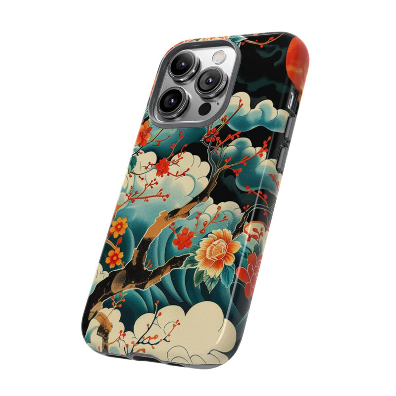 Bloemrijke Tak onder de Maan