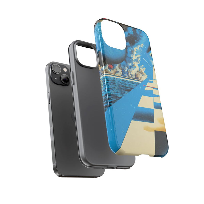 Surrealistische Geometrische Oceaanscène