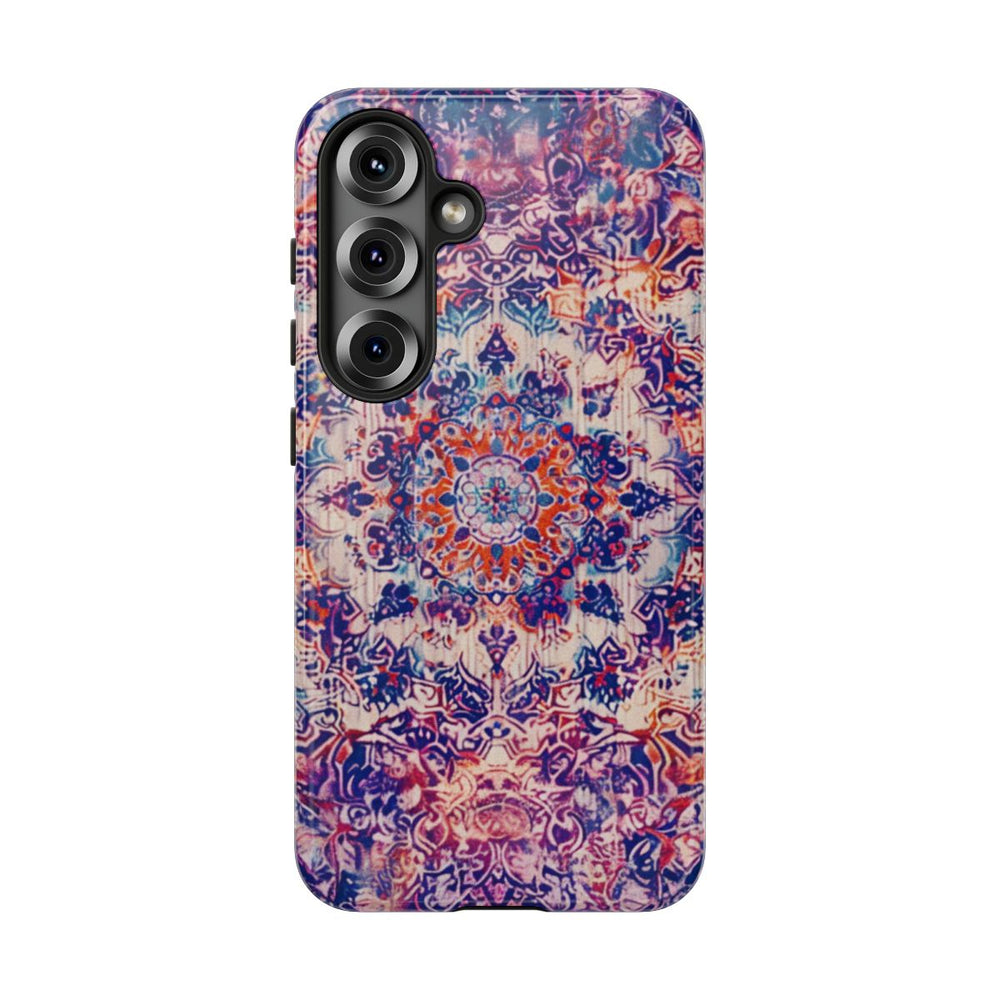 Gedetailleerd Psychedelisch Oosters Tapijtpatroon
