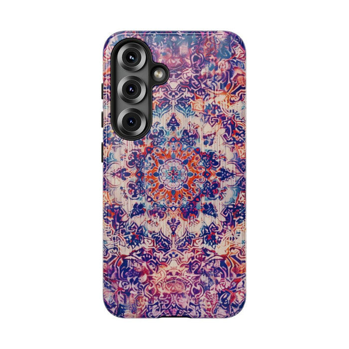 Gedetailleerd Psychedelisch Oosters Tapijtpatroon