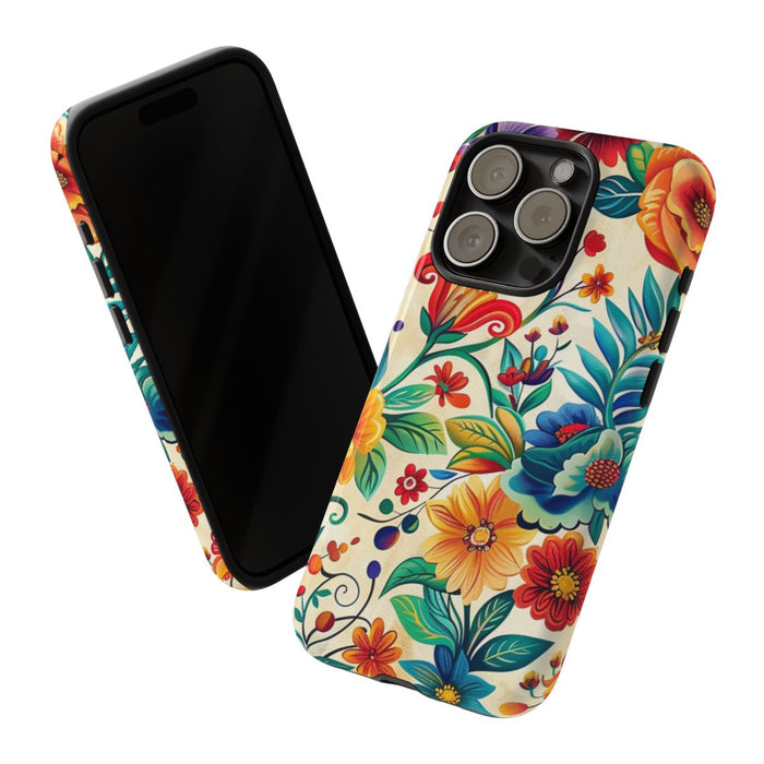Vrolijk Multicolor Bloemenpatroon