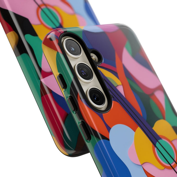 Kleurrijke Abstracte Gitaar
