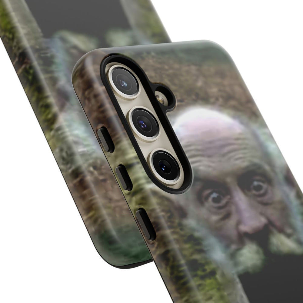 Surrealistische Reuzenhoofd-Toegang in de Natuur